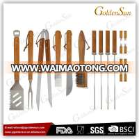 18 Piece Stainless Steel Barbecue BBQ Tool Set with Storage Case