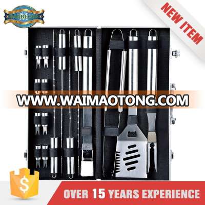 Barbeque Accessories Stainless steel Grilling Sets Metal bbq tool set