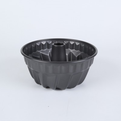 7'' Round Fluted Bundt Cake Pan chiffon Cake Mold Pan Baking cake pan